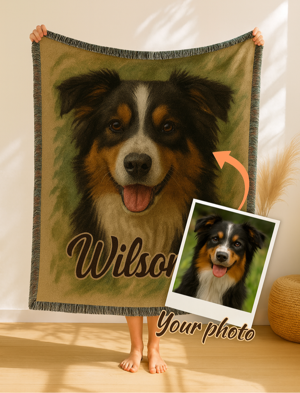 Custom Paw Blanket