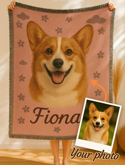 Paws & Flowers Blanket