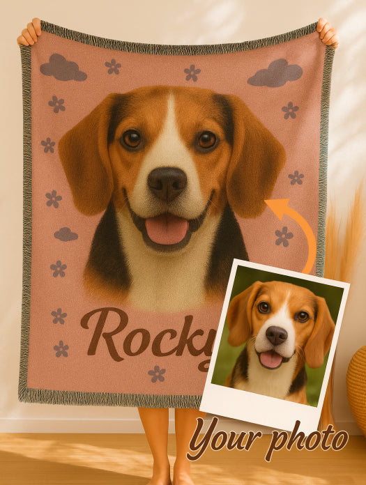 Paws & Flowers Blanket